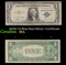 1935C $1 Blue Seal Silver Certificate Grades f+