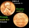 1961-d Lincoln Cent 1c Grades GEM+ Unc RD