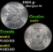 1885-p Morgan Dollar $1 Grades Select+ Unc