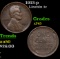 1913-p Lincoln Cent 1c Grades xf+
