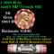 Shotgun Lincoln 1c roll, 1962-d 50 pcs Steel Strong Wrapper.