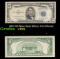 1953 $5 Blue Seal Silver Certificate Grades vf+