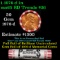 Shotgun Lincoln 1c roll, 1976-d 50 pcs Steel Strong Wrapper.