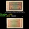 1923 Germany (Weimar) 20,000 Marks Post-WWI Hyperinflation Banknote P# 85a Grades vf+