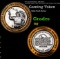 $10 Limited Edition .999 Silver Gaming Token, New York New York Casino Las Vegas Grades
