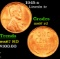 1945-s Lincoln Cent 1c Grades GEM++ Unc RD