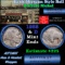 Buffalo Nickel Shotgun Roll in Old Bank Style 'Abbott Coin Counter & Automat' Wrapper 1935 & d Mint