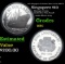 1975 Singapore 10 Dollars Silver Proof KM#?11 Grades Brilliant Uncirculated