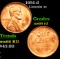 1951-d Lincoln Cent 1c Grades GEM+ Unc RD