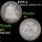 1859-p Seated Liberty Quarter 25c Grades g, good