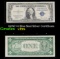 1935C $1 Blue Seal Silver Certificate Grades vf++