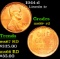 1944-d Lincoln Cent 1c Grades GEM++ RD