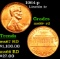 1964-p Lincoln Cent 1c Grades GEM++ RD