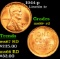 1944-p Lincoln Cent 1c Grades GEM++ RD