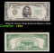 1934 $5 Green Seal Federal Reseve Note Grades vf+