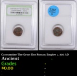 Constantine the Great era Roman Empire c. 330 AD Graded BY INB