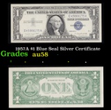 1957A $1 Blue Seal Silver Certificate Grades Choice AU/BU Slider