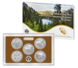 2019 United States America The Beautiful Quarters Proof Set 5 Coins