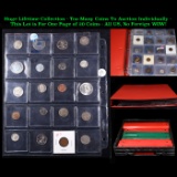 Huge Liifetime Collection - Too Many Coins To Auction Individually - This Lot is For One Page of 20