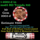 Shotgun Lincoln 1c roll, 2002-d 50 pcs Steel Strong Wrapper.