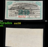 Civil War Era Boston, Hartford & Erie Railroad $35 Loan Interest Note Grades Choice AU/BU Slider