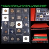 Huge Liifetime Collection - Too Many Coins To Auction Individually - This Lot is For One Page of 20
