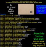 Sealed 2007 United States Mint Set in Original Government Shipped Box, Never Opened! 20 Coins Inside