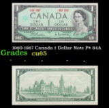 1960-1967 Canada 1 Dollar Note P# 84A Grades Gem CU