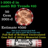 Shotgun Lincoln 1c roll, 2001-d 50 pcs Steel Strong Wrapper.