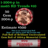 Shotgun Lincoln 1c roll, 2004-p 50 pcs N.F. String & Son Wrapper.