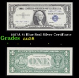 1957A $1 Blue Seal Silver Certificate Grades Choice AU/BU Slider