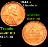 1944-s Lincoln Cent 1c Grades GEM++ RD