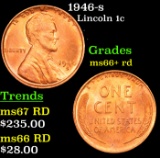 1946-s Lincoln Cent 1c Grades GEM++ RD