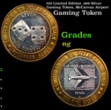 $10 Limited Edition .999 Silver Gaming Token, McCarran Airport