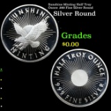 Sunshine Minting Half Troy Ounce .999 Fine Silver Round