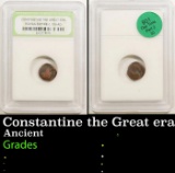 Constantine the Great era Roman Empire c. 330 AD Graded BY INB