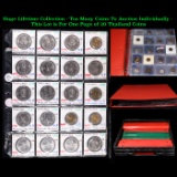 Huge Liifetime Collection - Too Many Coins To Auction Individually - This Lot is For One Page of 20