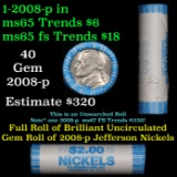 Shotgun Jefferson 5c roll, 1998-p 40 pcs N.F. String & Son Wrapper