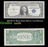 1957B $1 Blue Seal Silver Certificate Grades Choice AU/BU Slider