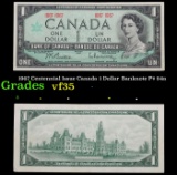 1967 Centennial Issue Canada 1 Dollar Banknote P# 84a Grades vf++