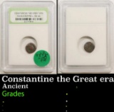 Constantine the Great era Roman Empire c. 330 AD Graded BY INB