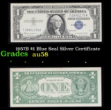 1957B $1 Blue Seal Silver Certificate Grades Choice AU/BU Slider