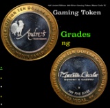 $10 Limited Edition .999 Silver Gaming Token, Monte Carlo LV
