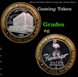 1999 $10 Limited Edition .999 Silver Gaming Token, Flamingo Hilton LV