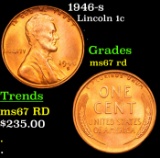 1946-s Lincoln Cent 1c Grades GEM++ Unc RD