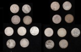 Group of 9 Seated Liberty Dime 10c