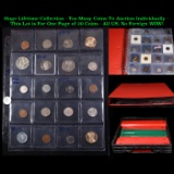Huge Liifetime Collection - Too Many Coins To Auction Individually - This Lot is For One Page of 20