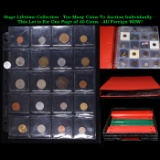Huge Liifetime Collection - Too Many Coins To Auction Individually - This Lot is For One Page of 20