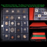 Huge Liifetime Collection - Too Many Coins To Auction Individually - This Lot is For One Page of 20