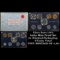 Ultra Rare! 1971 India Mint Proof Set in Original Packaging, 9 Coins Total TINY MINTAGE OF 4161